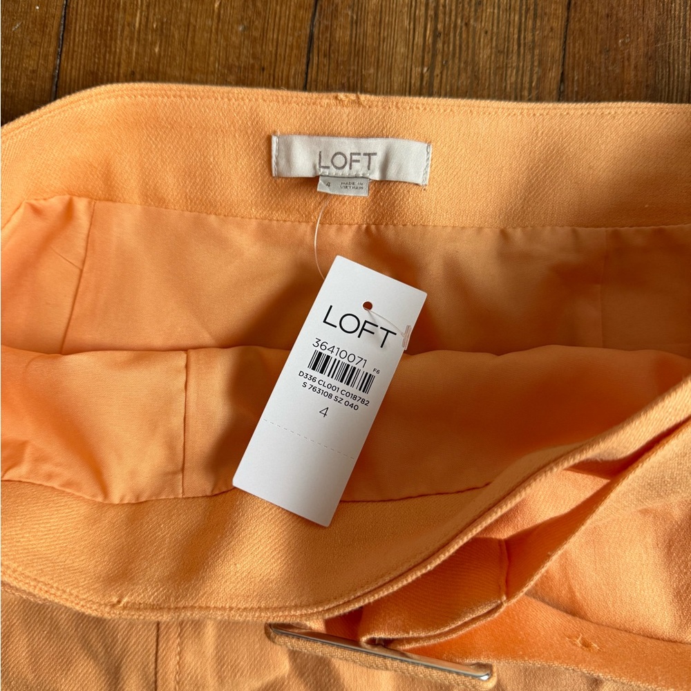 LOFT Peach Skirt